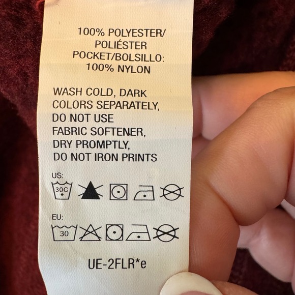 G.H. Bass NWT Explorer Arctic Terrain 1/4 Zip Pullover Fleece Red Mens XL - Picture 6 of 9